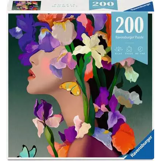 Ravensburger Moment femme-fleur - Iris - 200 pièces