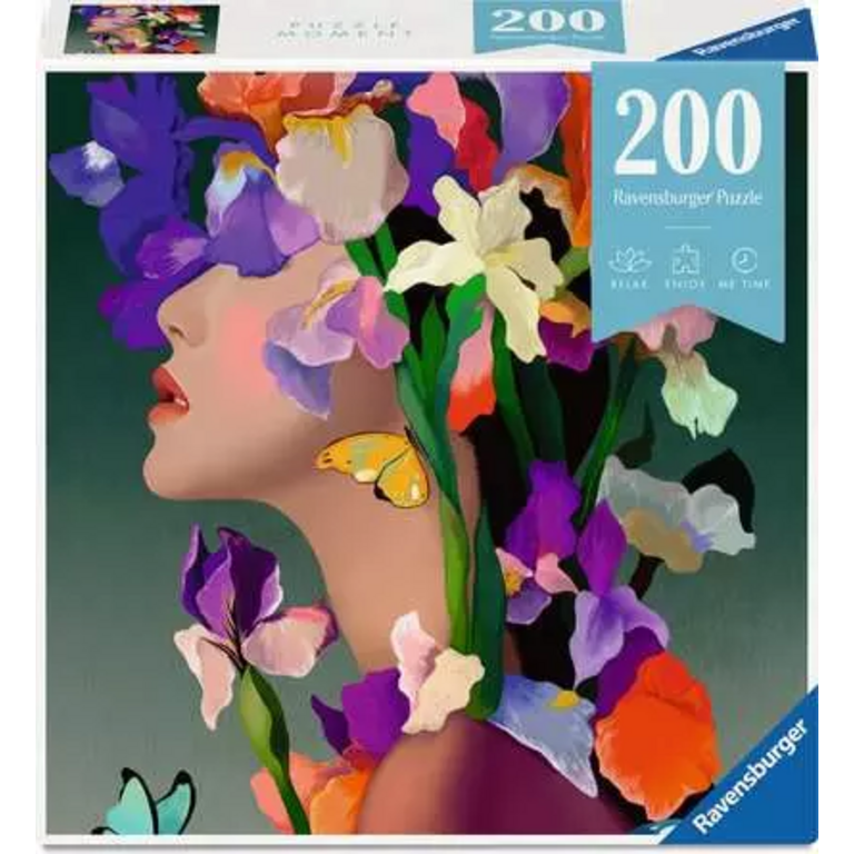 Ravensburger Moment femme-fleur - Iris - 200 pièces