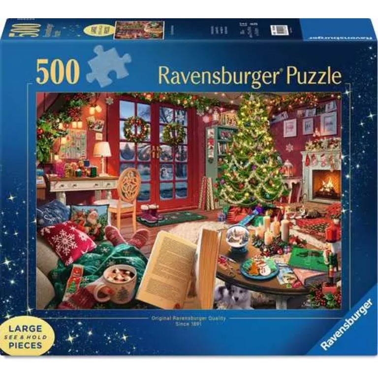 Ravensburger Cozy Christmas Retreat - 500 pièces Large