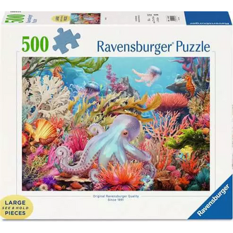 Ravensburger La vie des récifs - 500 pièces Large