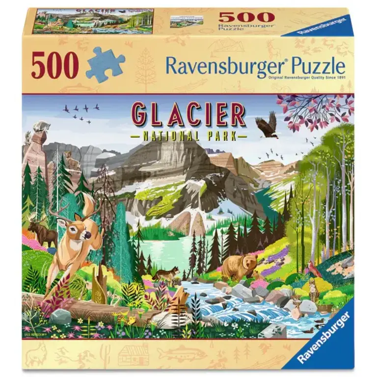 Ravensburger Le parc national de Glacier - 500 pièces