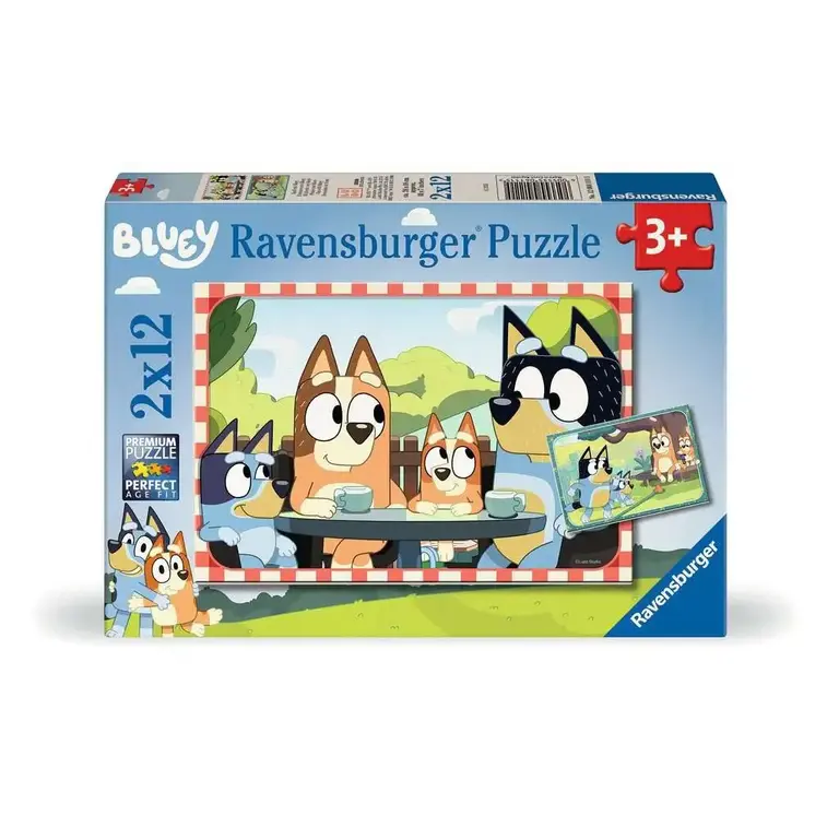 Ravensburger Bluey - 2x12 pièces