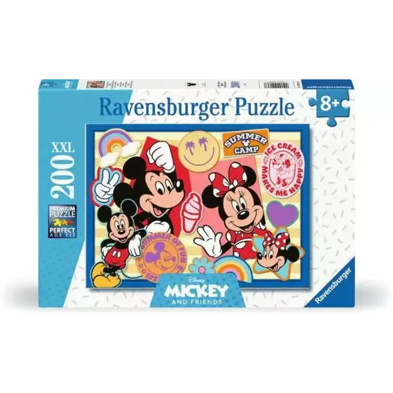 Ravensburger En route avec Mickey et Minnie - 200 pièces XXL