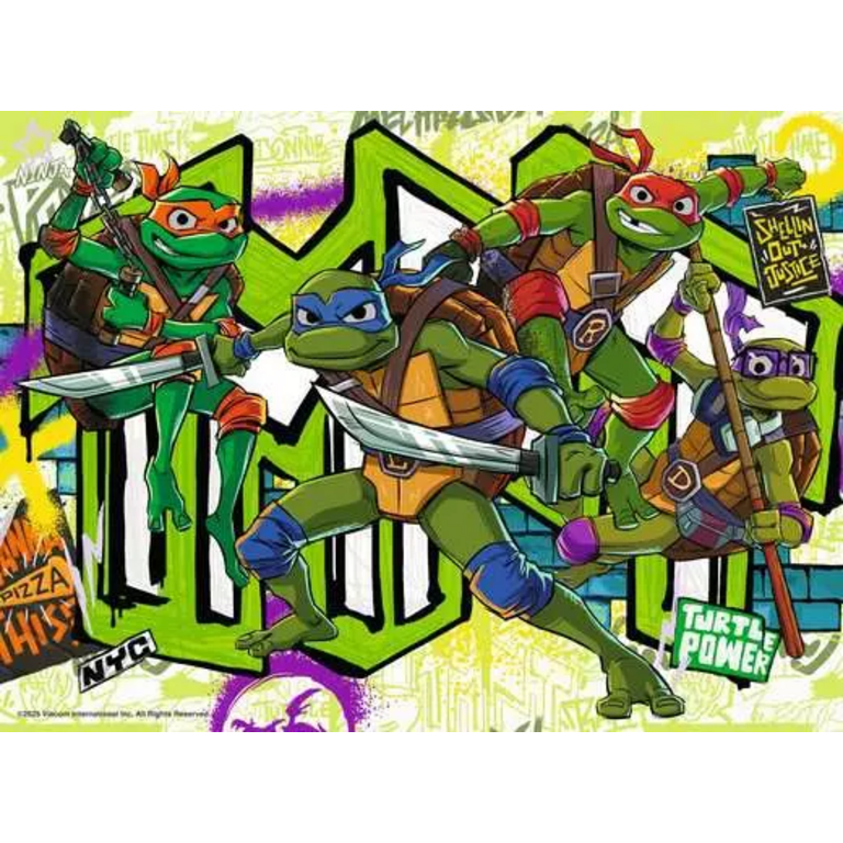 Ravensburger Les tortues ninjas invincibles! - 200 pièces XXL