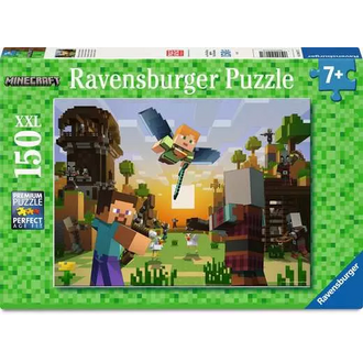 Ravensburger Minecraft - Construction et aventure - 150 pièces XXL