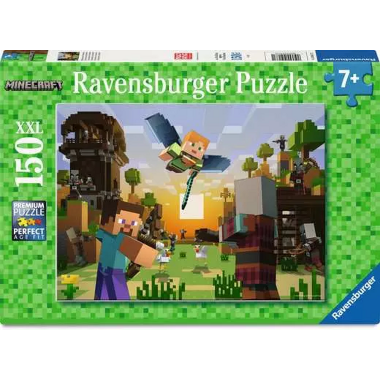 Ravensburger Minecraft - Construction et aventure - 150 pièces XXL