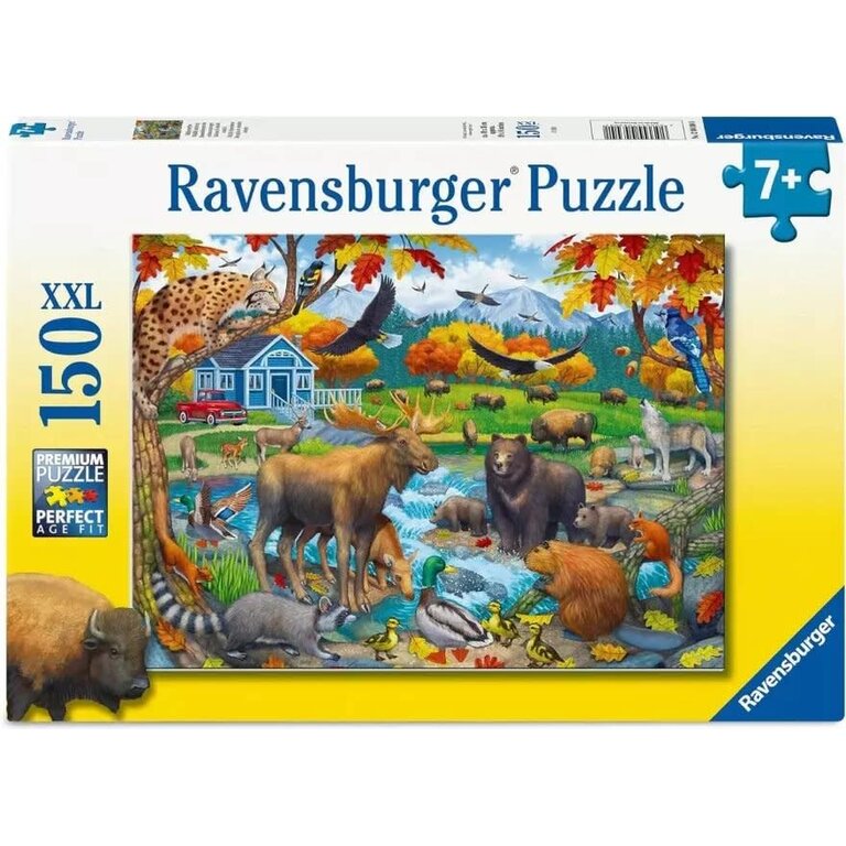 Ravensburger Rassemblement de la faune - 150 pièces XXL