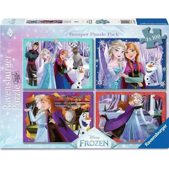Ravensburger Frozen - Magical Spirits - 4x100 pièces