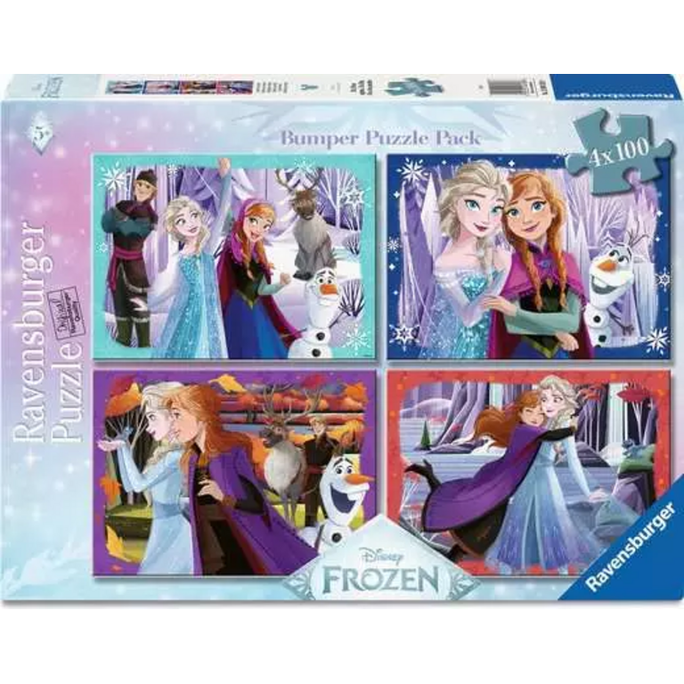 Ravensburger Frozen - Magical Spirits - 4x100 pièces