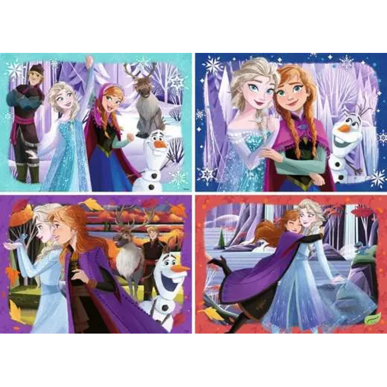 Ravensburger Frozen - Magical Spirits - 4x100 pièces