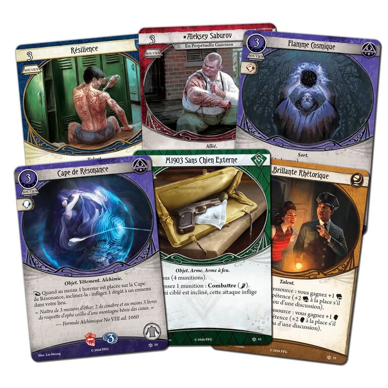 Horreur à Arkham - Jeu de cartes - Boite de base - Chapitre 2 (Français)