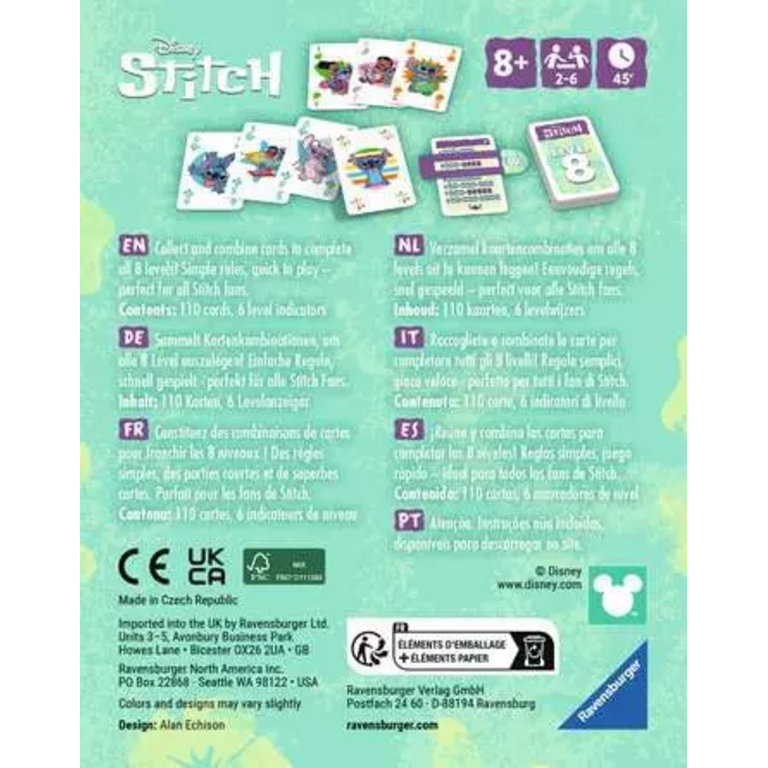 Ravensburger Level 8 - Stitch (Multilingue)