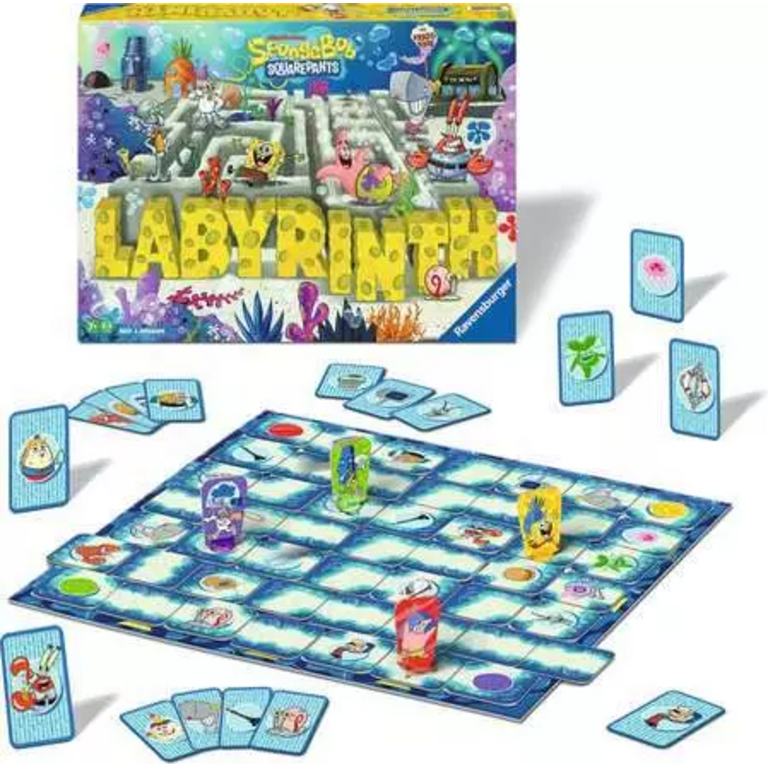 Ravensburger Labyrinth - Bob l'éponge (Multilingue)