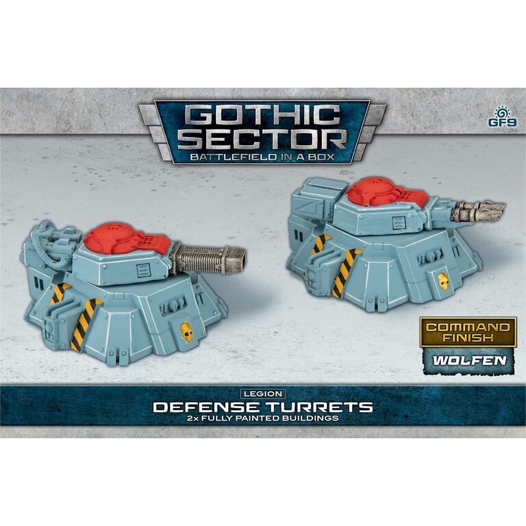 Galeforce Nine Battlefield in a Box - Gothic Sector - Legion - Defense Turrets