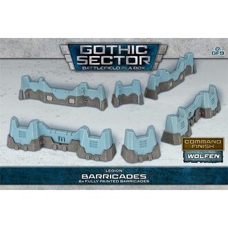 Galeforce Nine Battlefield in a Box - Gothic Sector - Legion - Barricades