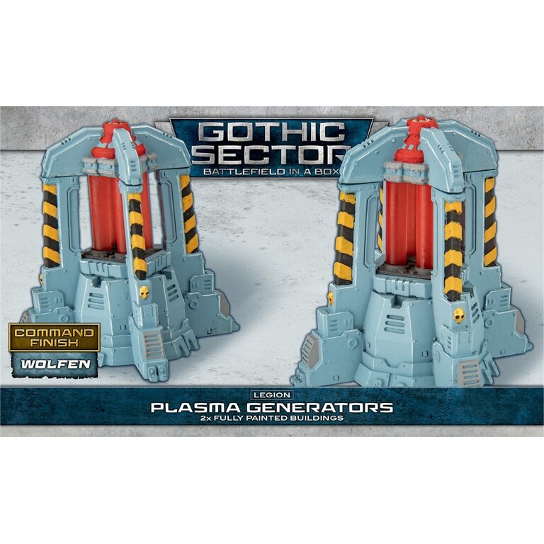 Galeforce Nine Battlefield in a Box - Gothic Sector - Legion - Plasma Generators