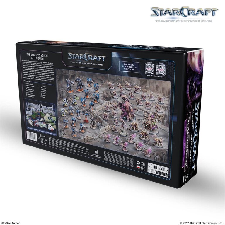 Starcraft - The Miniatures Game - Two Player Starter Set - Founders Edition (Anglais) [PRÉCOMMANDE]