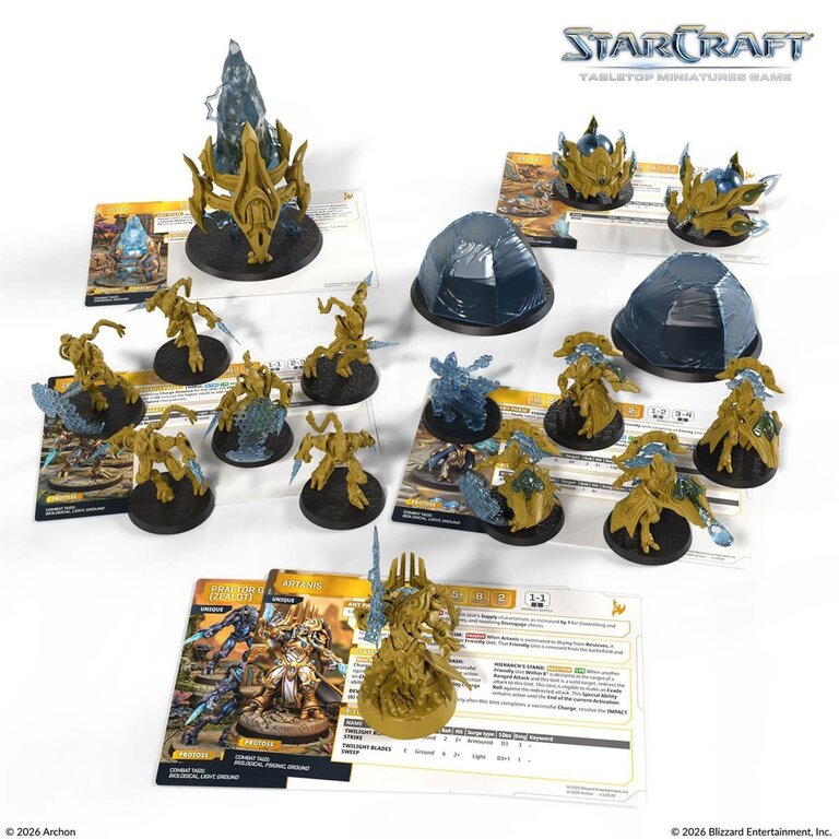Starcraft - The Miniatures Game - Protoss - Starter Set - Founders Edition (Anglais) [PRÉCOMMANDE]