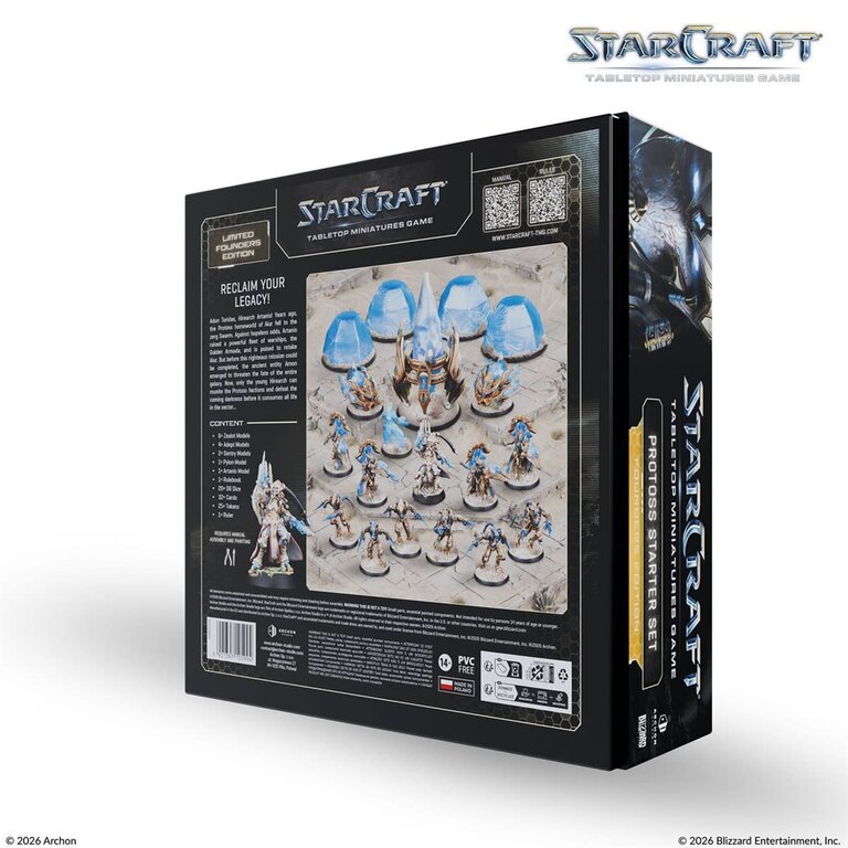 Starcraft - The Miniatures Game - Protoss - Starter Set - Founders Edition (Anglais) [PRÉCOMMANDE]