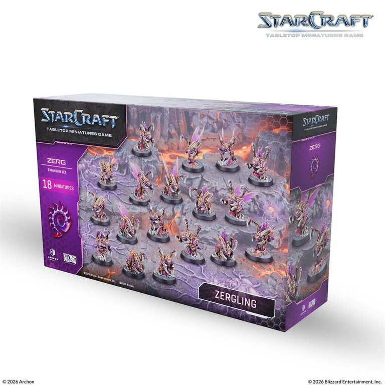 Starcraft - The Miniatures Game- Zerg - Zergling (English) [PREORDER]