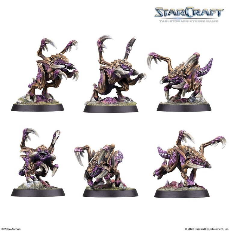 Starcraft - The Miniatures Game- Zerg - Zergling (Anglais) [PRÉCOMMANDE]
