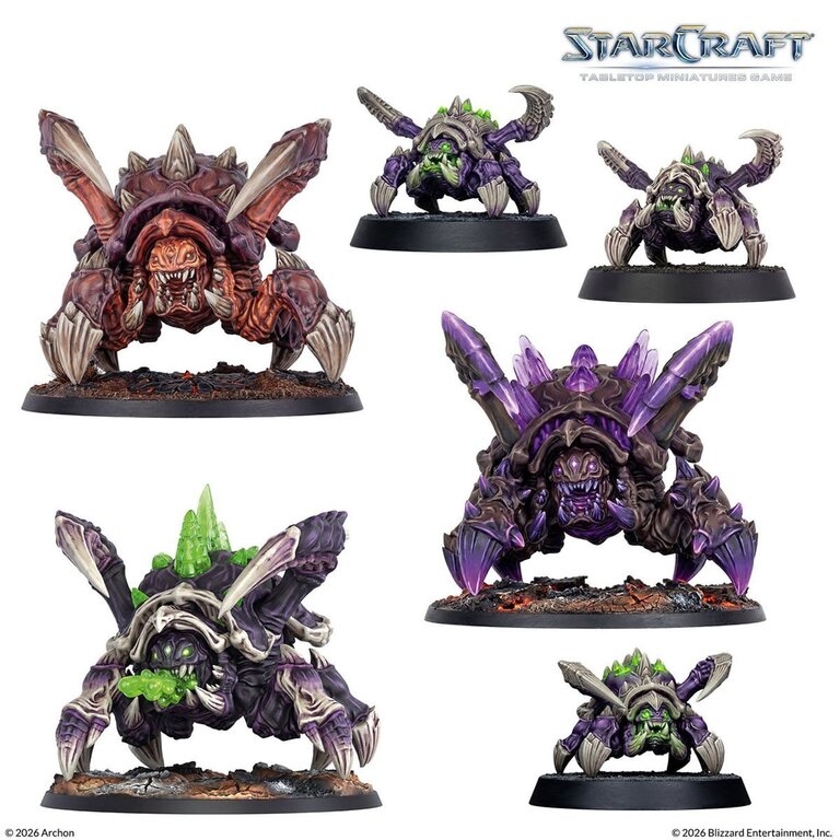 Starcraft - The Miniatures Game - Zerg - Roach (Anglais)