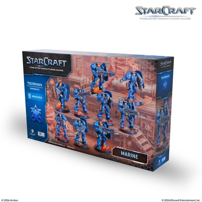 Starcraft - The Miniatures Game - Terran - Marine (English) [PREORDER]