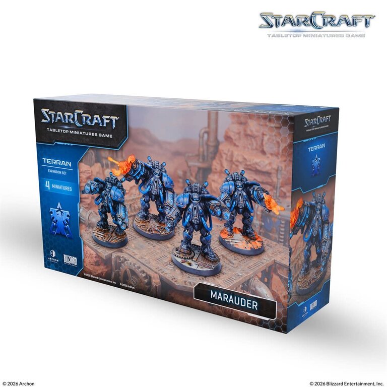 Starcraft - The Miniatures Game - Terran - Marauder (Anglais) [PRÉCOMMANDE]