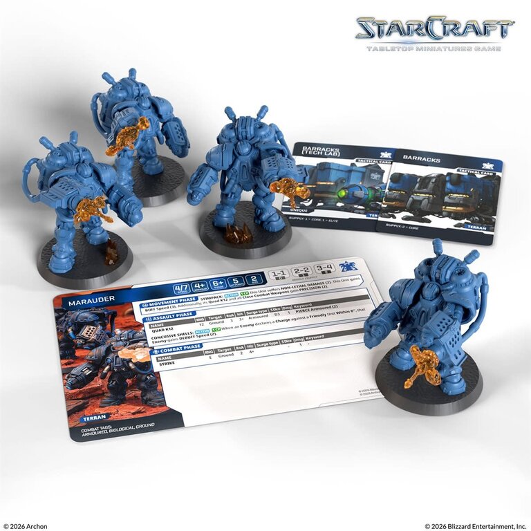 Starcraft - The Miniatures Game - Terran - Marauder (English) [PREORDER]