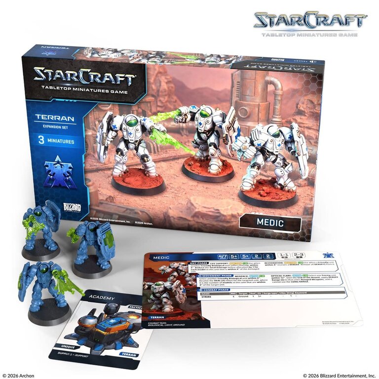 Starcraft - The Miniatures Game - Terran - Medic (English) [PREORDER]