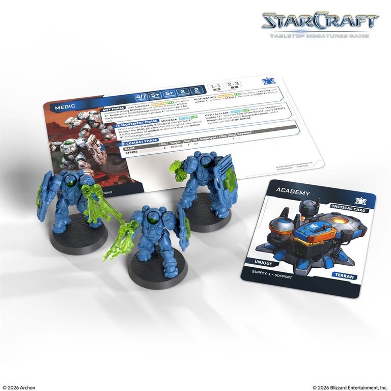 Starcraft - The Miniatures Game - Terran - Medic (English) [PREORDER]