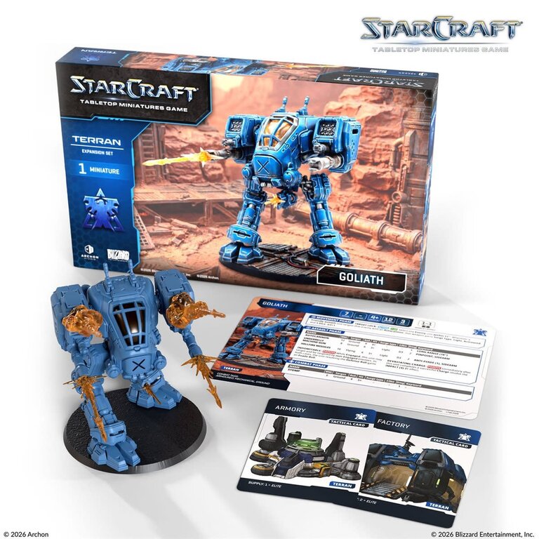 Starcraft - The Miniatures Game - Terran - Goliath (English) [PREORDER]