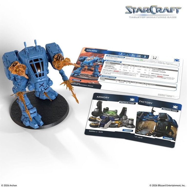 Starcraft - The Miniatures Game - Terran - Goliath (English) [PREORDER]