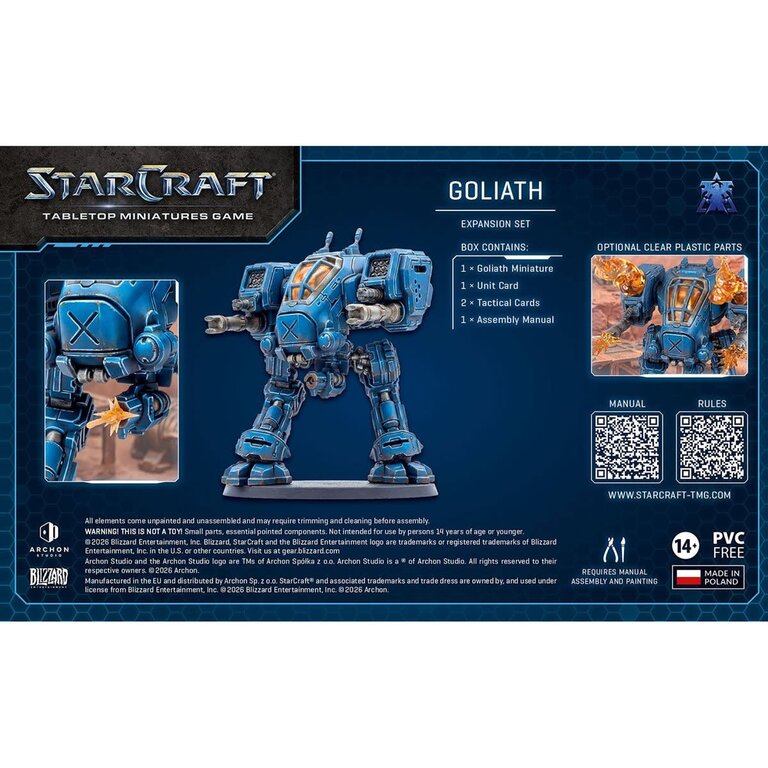 Starcraft - The Miniatures Game - Terran - Goliath (English) [PREORDER]