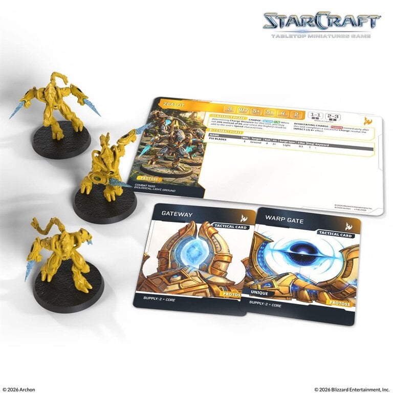 Starcraft - The Miniatures Game - Protoss - Zealot (English) [PREORDER]
