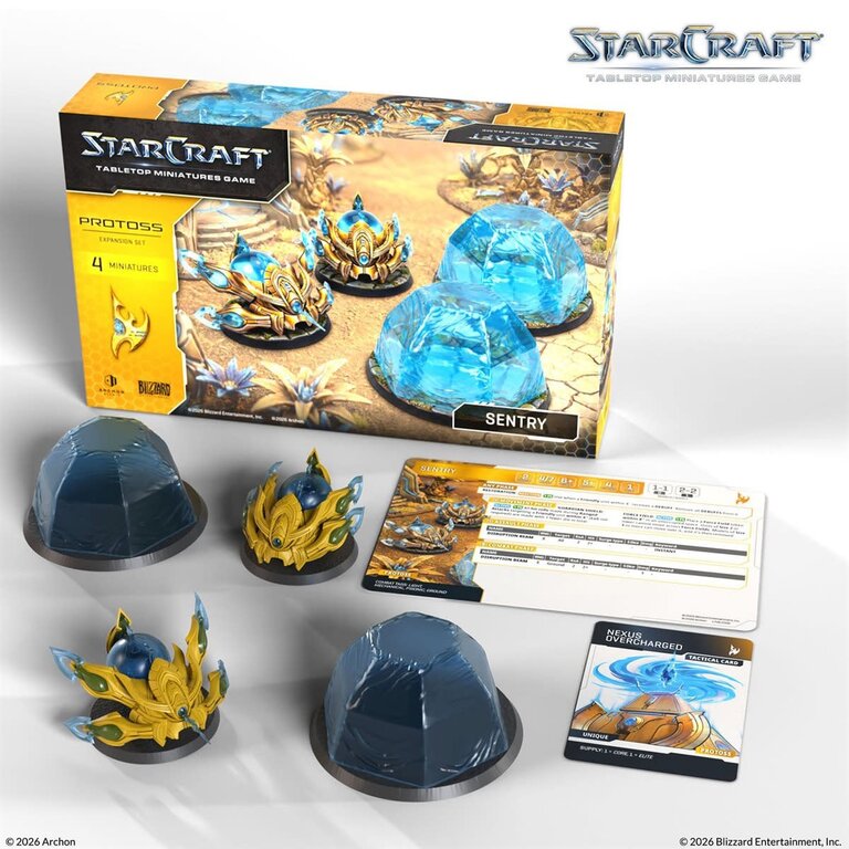 Starcraft - The Miniatures Game - Protoss - Sentry (Anglais) [PRÉCOMMANDE]