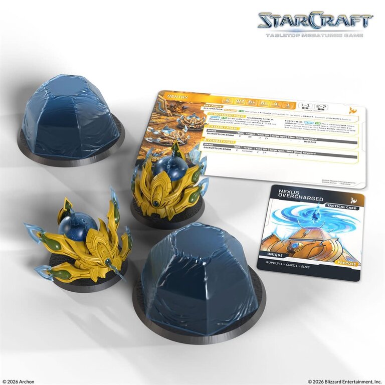 Starcraft - The Miniatures Game - Protoss - Sentry (Anglais) [PRÉCOMMANDE]