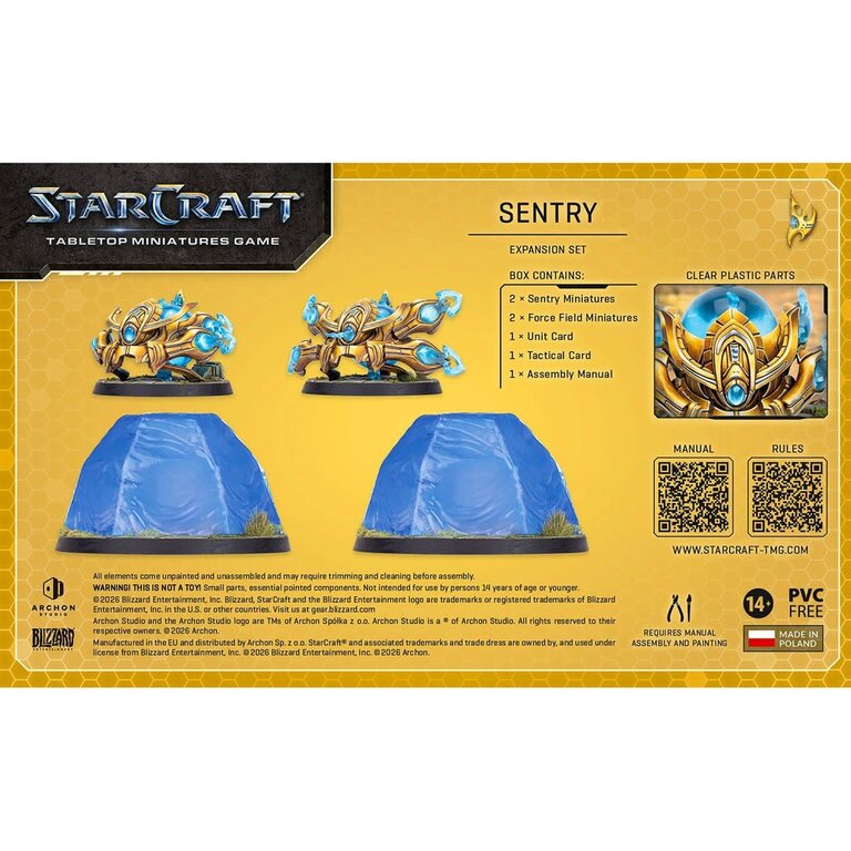 Starcraft - The Miniatures Game - Protoss - Sentry (Anglais) [PRÉCOMMANDE]