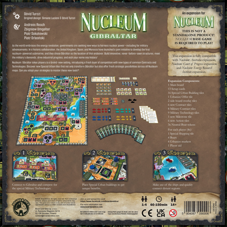 Nucleum - Gibraltar (French) [PREORDER]