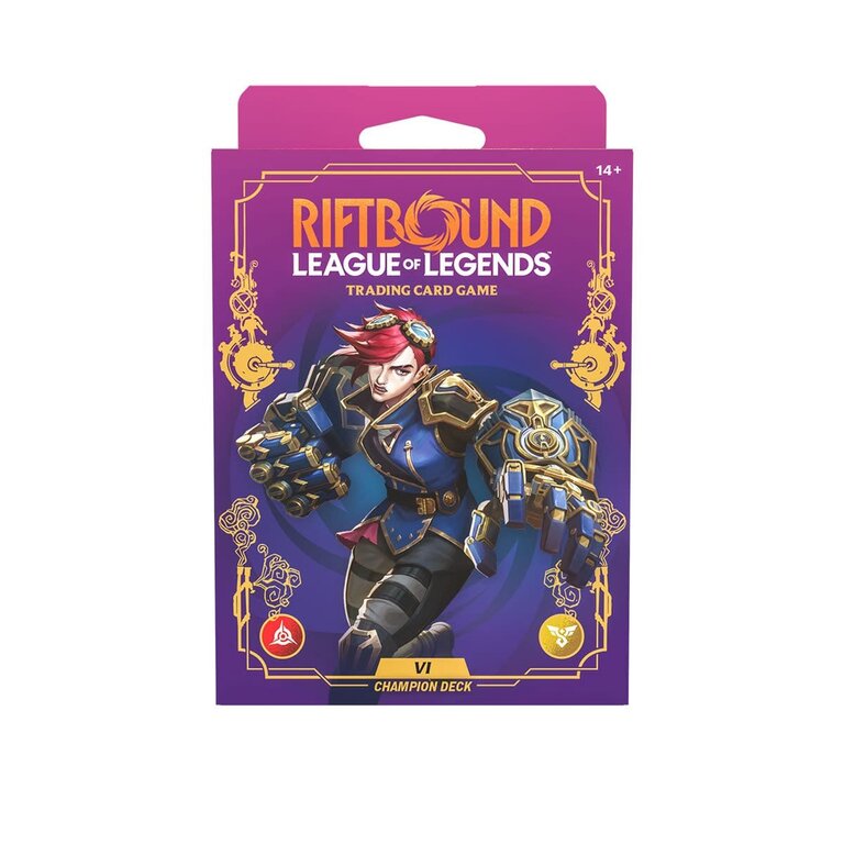Riftbound - League of Legends - Unleashed - Champion Deck - Vi (Anglais)