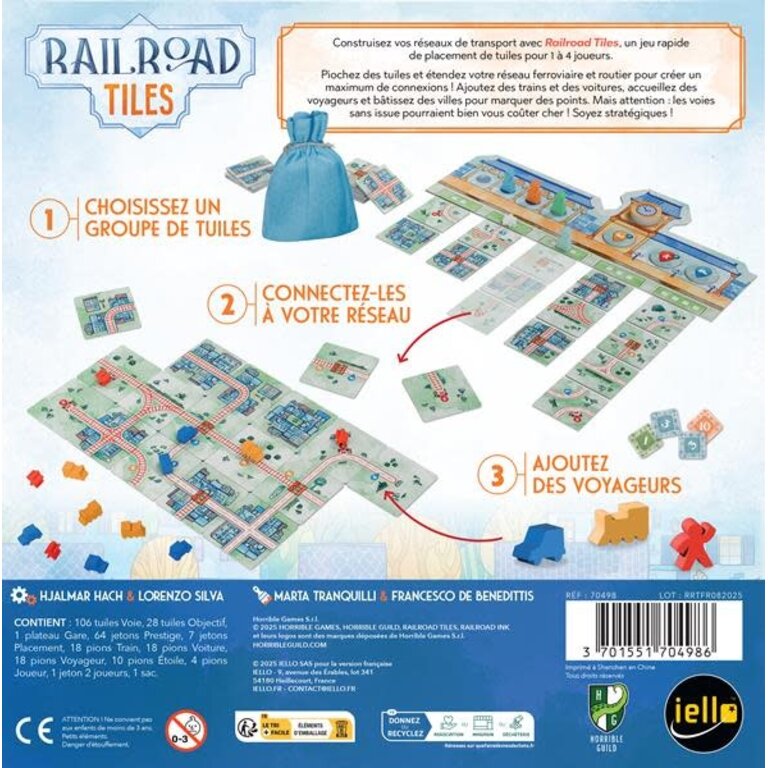 Railroad Tiles (Français) [PRÉCOMMANDE]