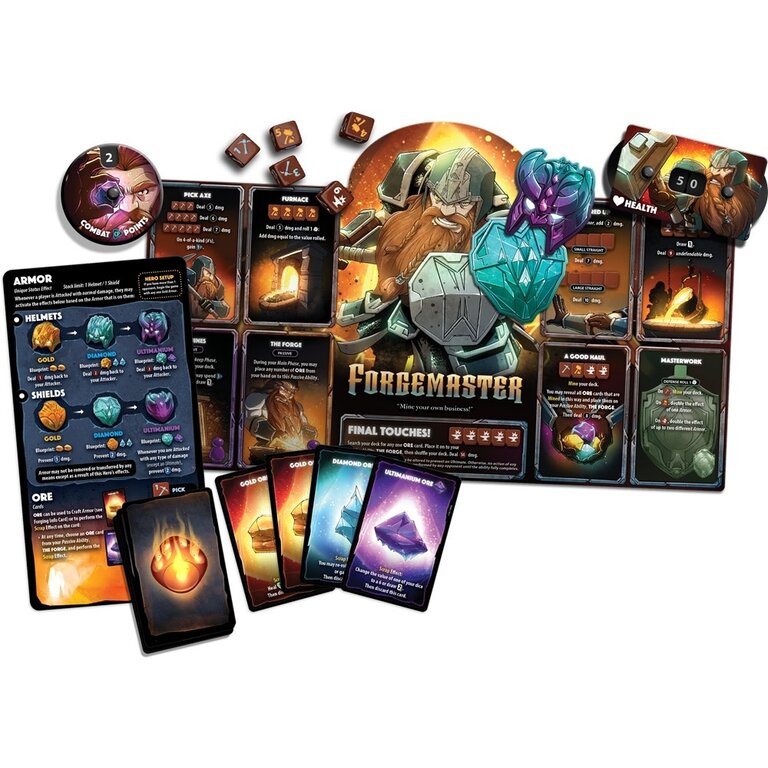 Dice Throne - Forgemaster - Hero Pack (Anglais)