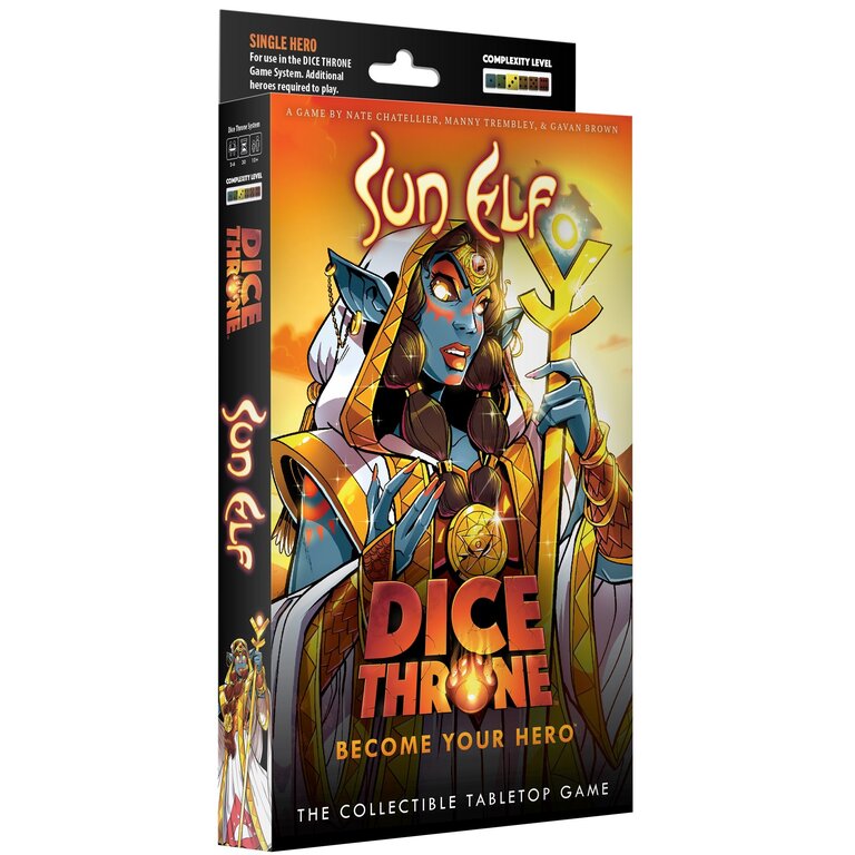 Dice Throne - Sun Elf - Hero Pack (Anglais)