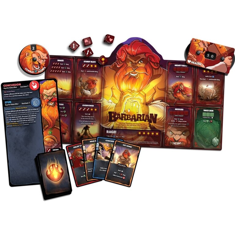 Dice Throne - Barbarian - Hero Pack (English)