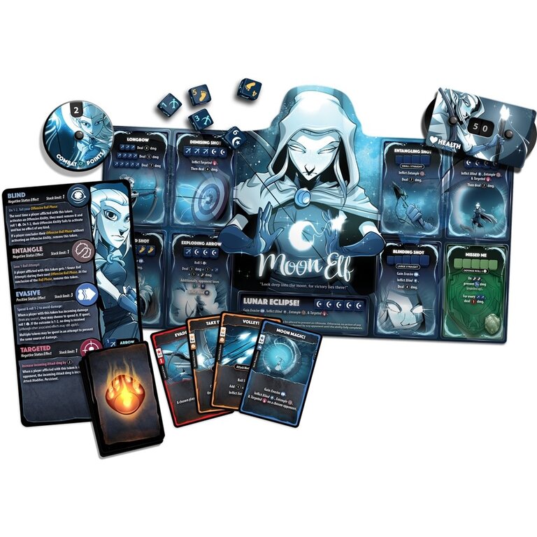 Dice Throne - Moon Elf - Hero Pack (Anglais)