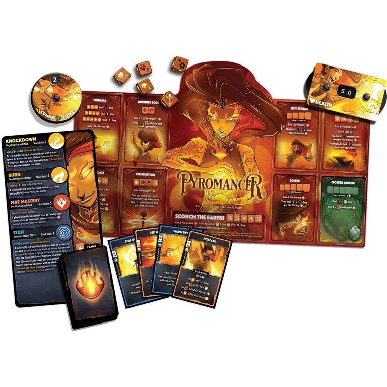 Dice Throne - Pyromancer - Hero Pack (English)