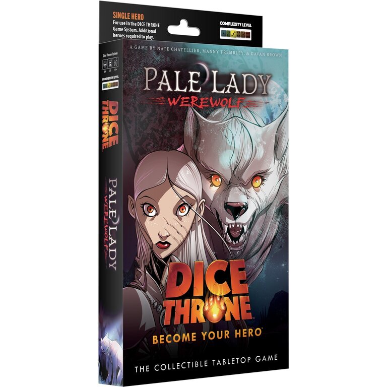 Dice Throne - Pale Lady - Hero Pack (Anglais)