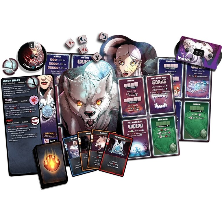 Dice Throne - Pale Lady - Hero Pack (Anglais)