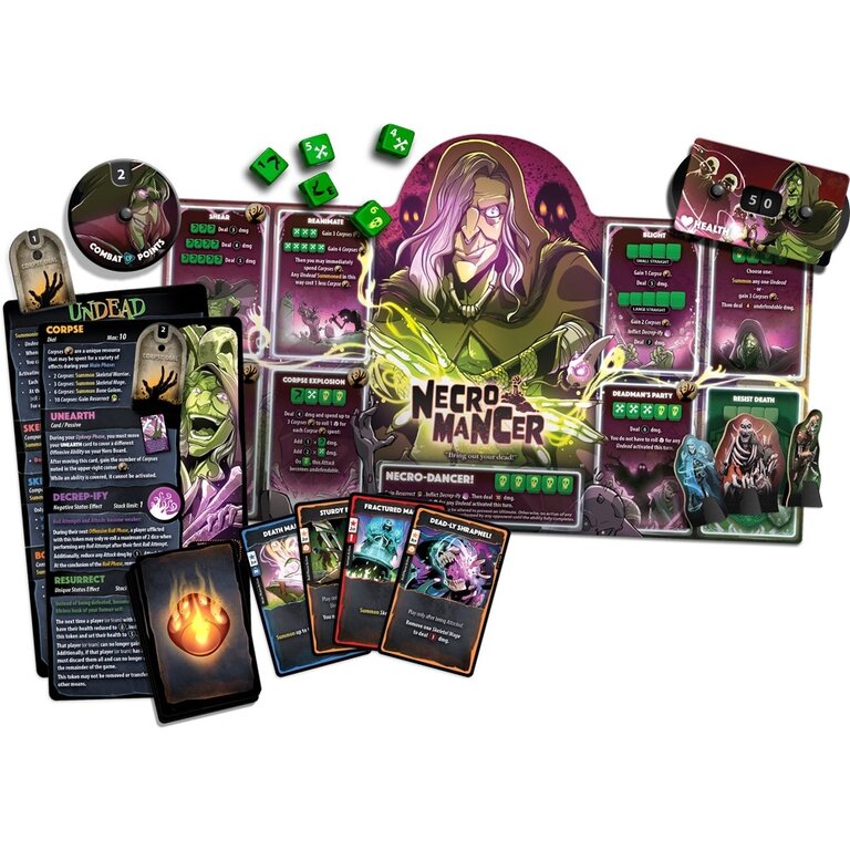 Dice Throne - Necromancer - Hero Pack (English)