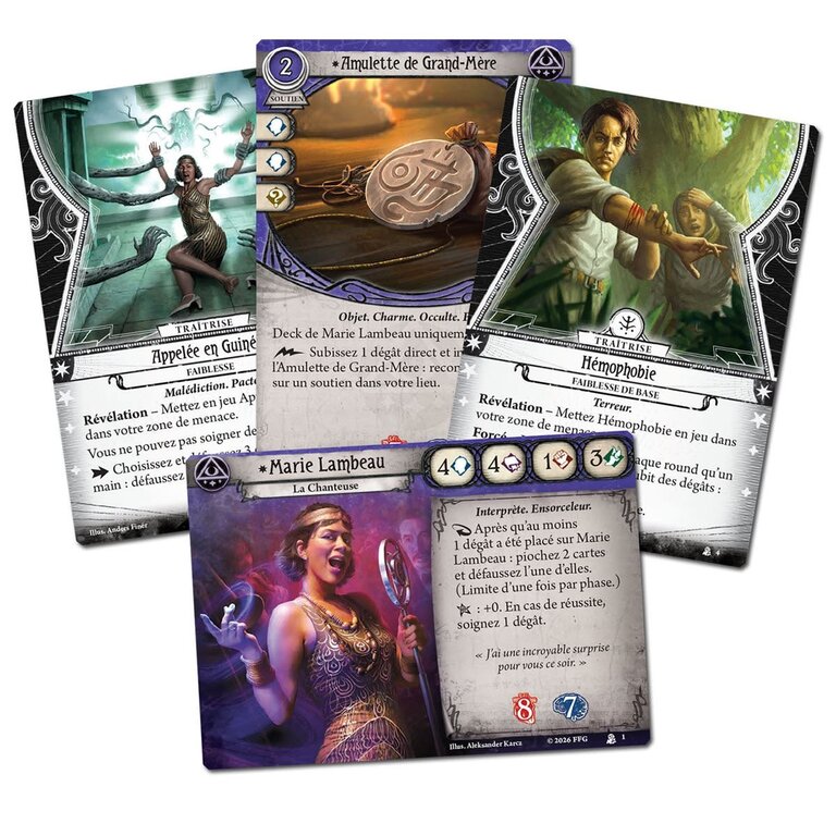 Horreur à Arkham JCE - Marie Lambeau - Paquet investigateur (French)